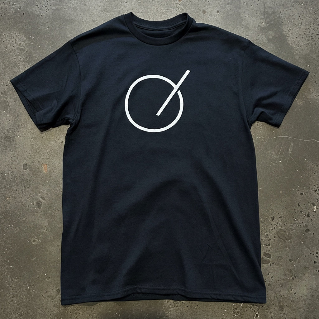 TYPE-01 — SYMBOL TEE
Minimal Black T-Shirt