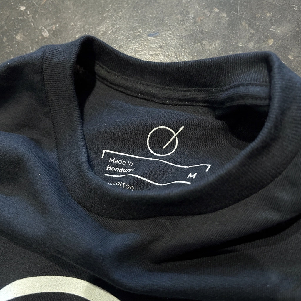 TYPE-01 — SYMBOL TEE
Minimal Black T-Shirt