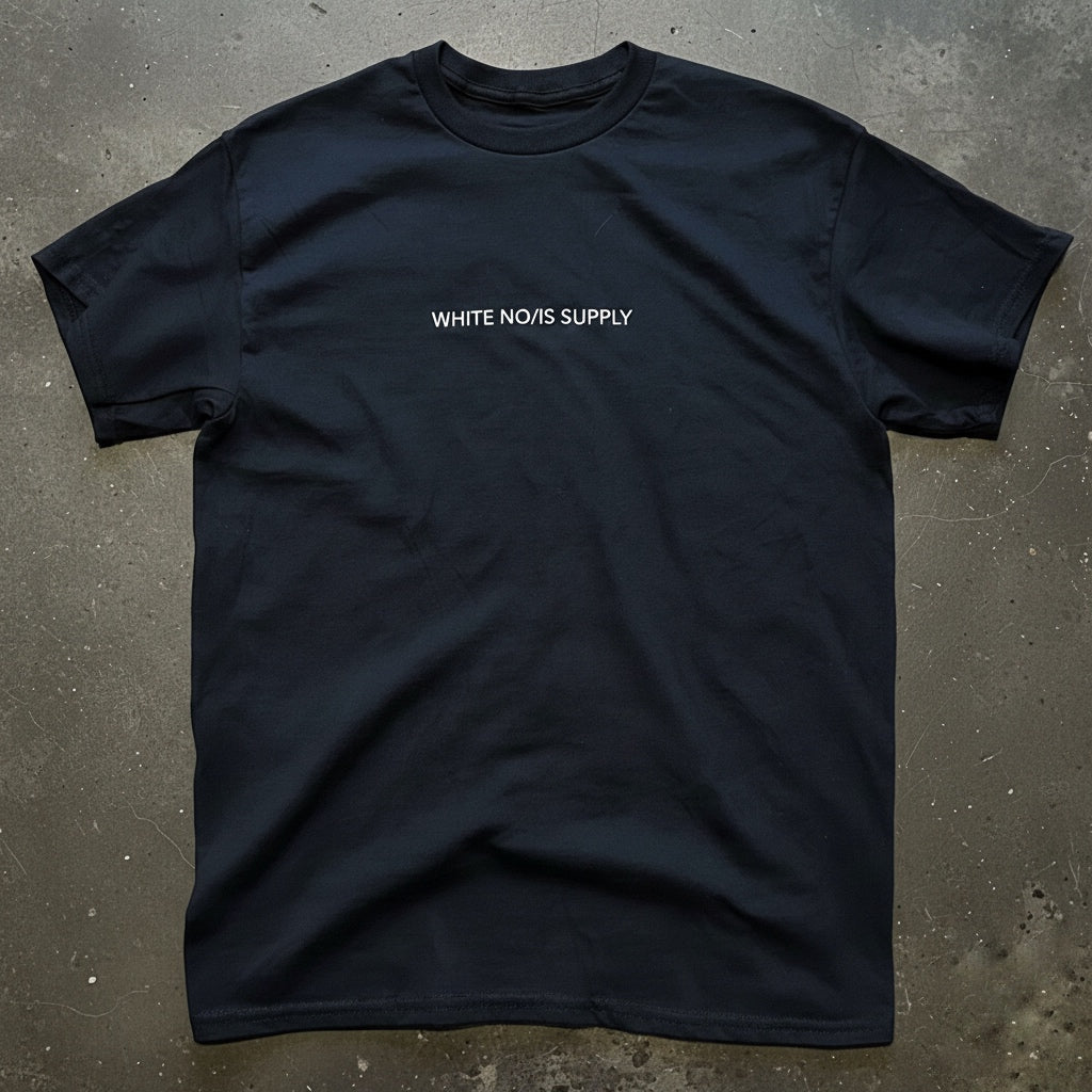 TYPE-02 — WNS TEE
Minimal Black T-Shirt
